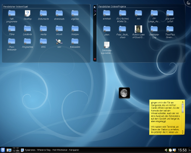 KDE4.1 rc1 Desktop