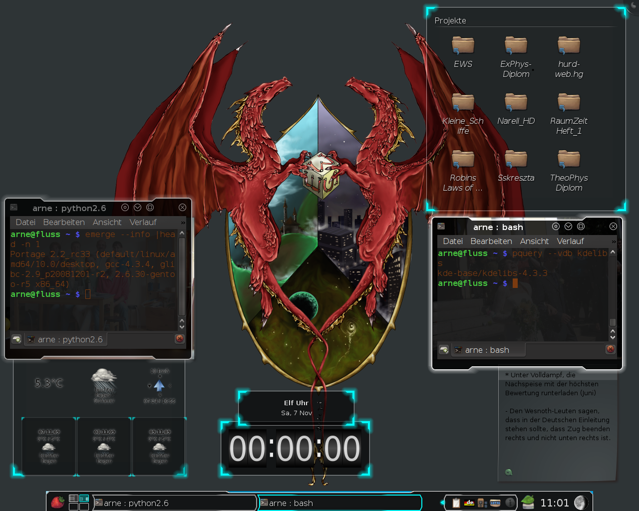KDE 4.3.3 Screenshot
